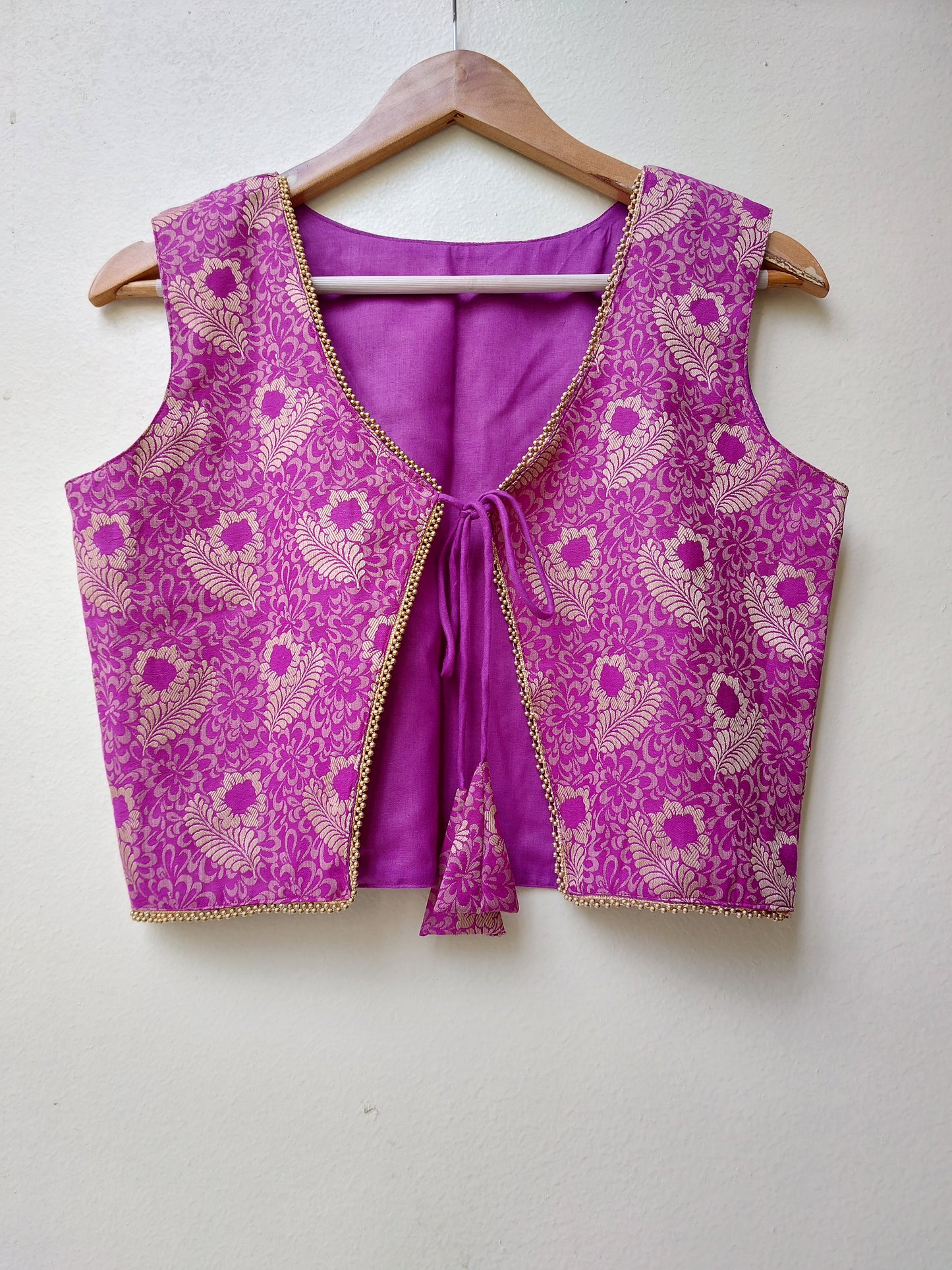 Pink Lace Koti Jacket