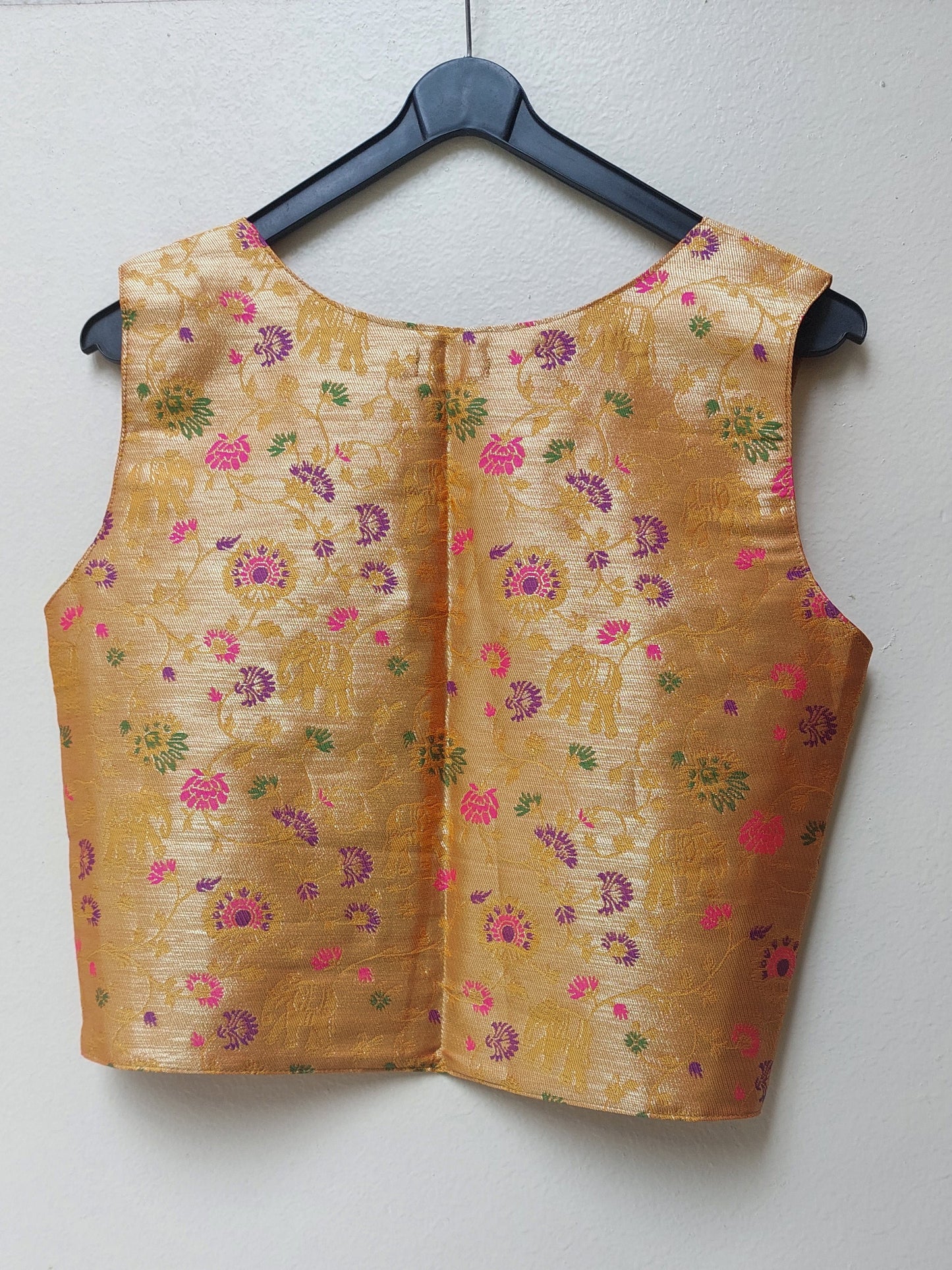 Yellow Elephant Paithani Jacket