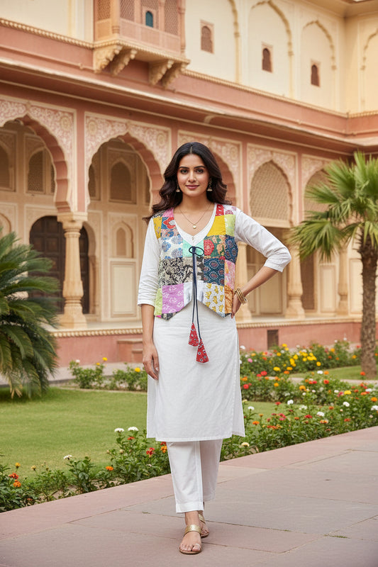 Multicolor Patchwork Koti