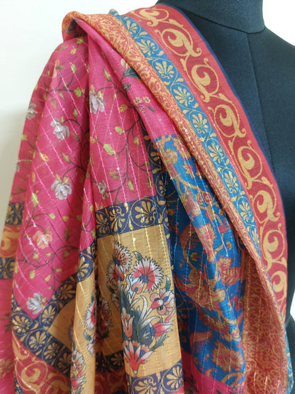 Multicolor Chanderi Dupatta