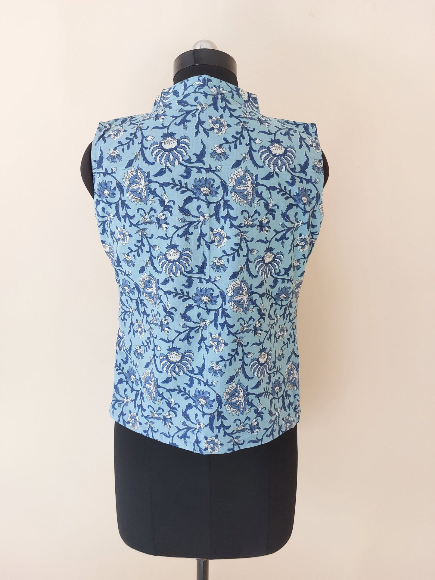 Blue Floral Modi Jacket