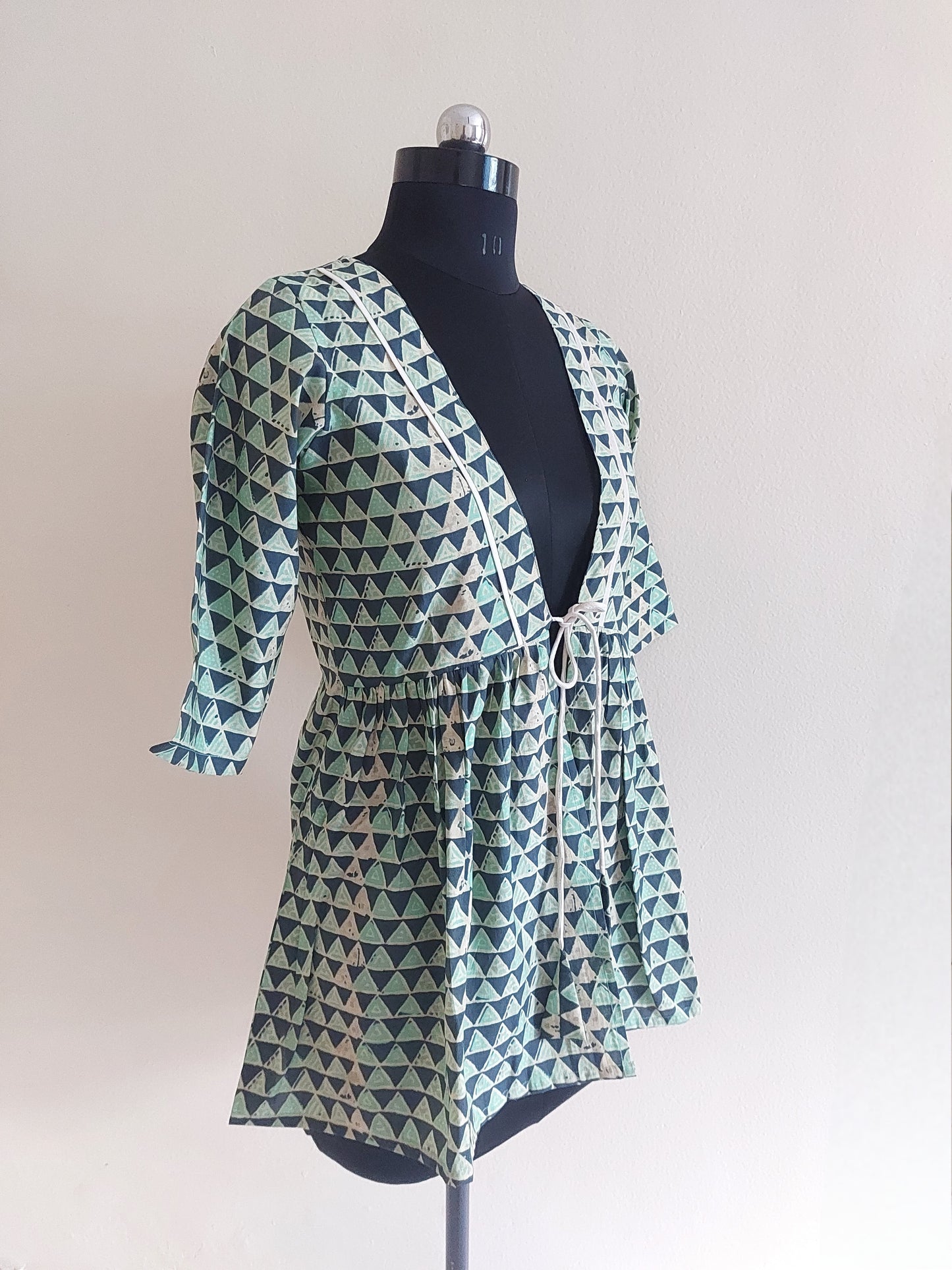 Green Peplum Jacket