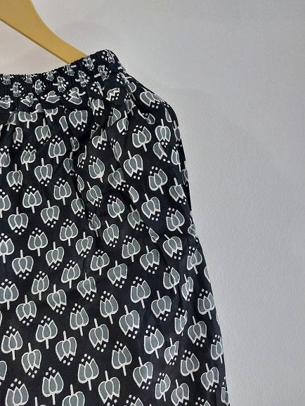 Black Lotus Cotton Palazzo