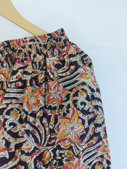 Blush Kalamkari Straight Pants
