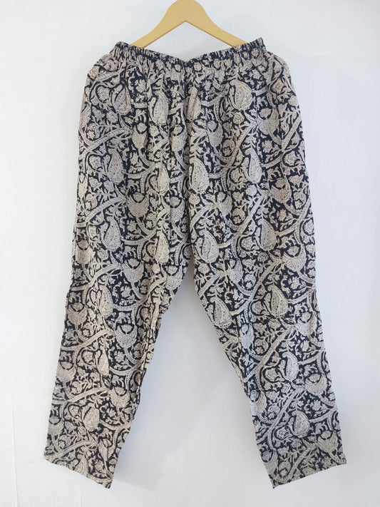Offwhite Kalamkari Straight Pants