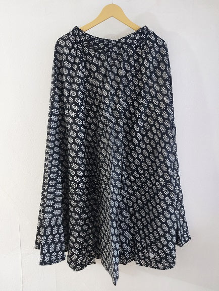 Black Butti Long Skirt