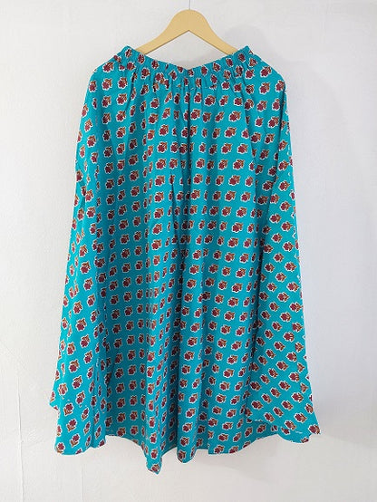 Blue Butti Long Skirt