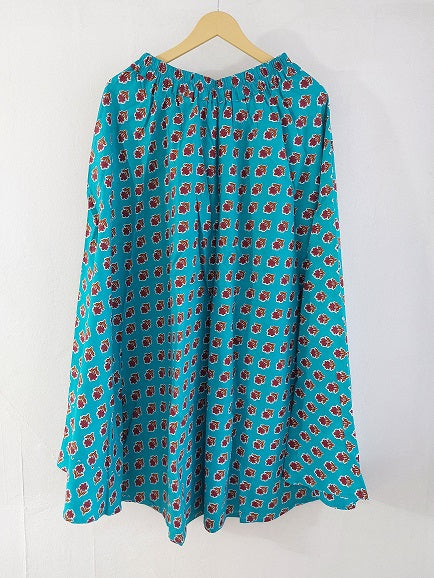 Blue Butti Long Skirt