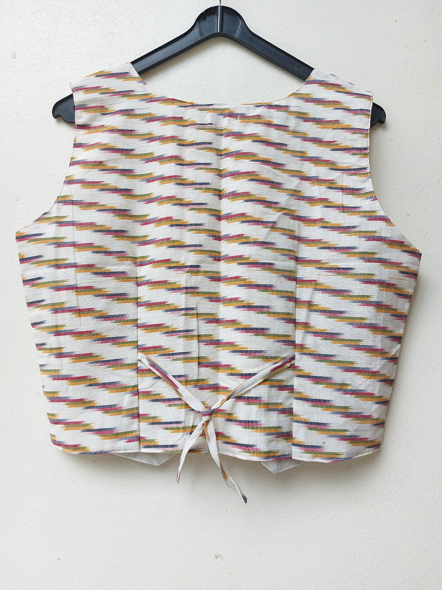 Off-White Ikkat Vest