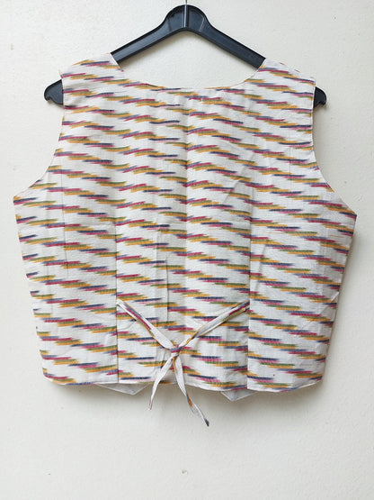 Off-White Ikkat Vest