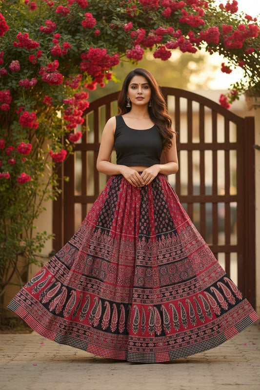 Paisley Kali Long Skirt