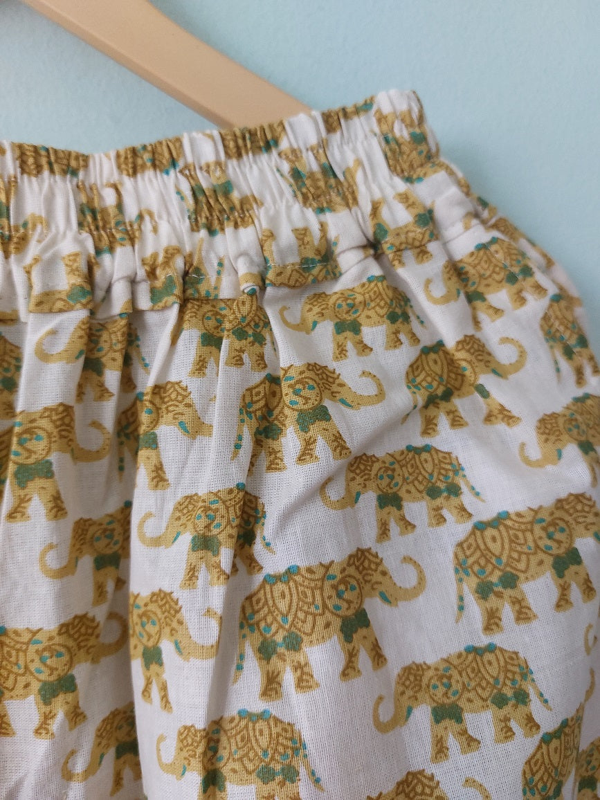 Offwhite Elephant Printed Palazzo