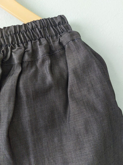 Dark Grey Denim Pants