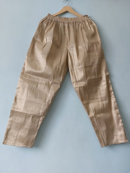 Light Golden Tissue Pants