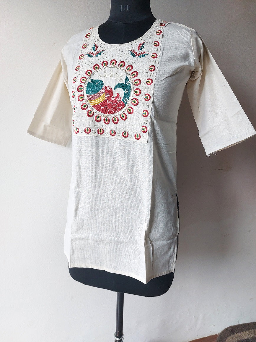 Khadi Fish Short Kurti