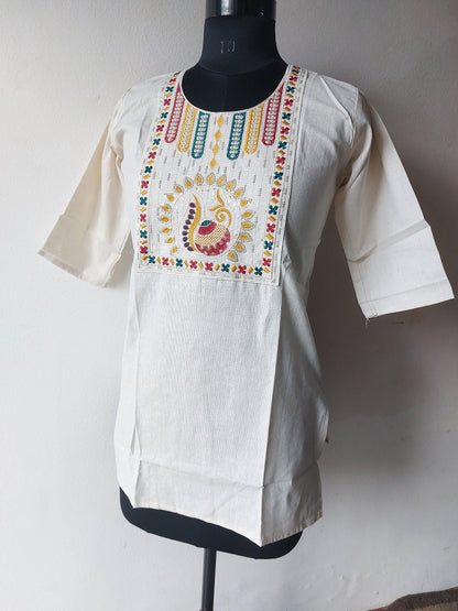 Khadi Drum Short Kurti