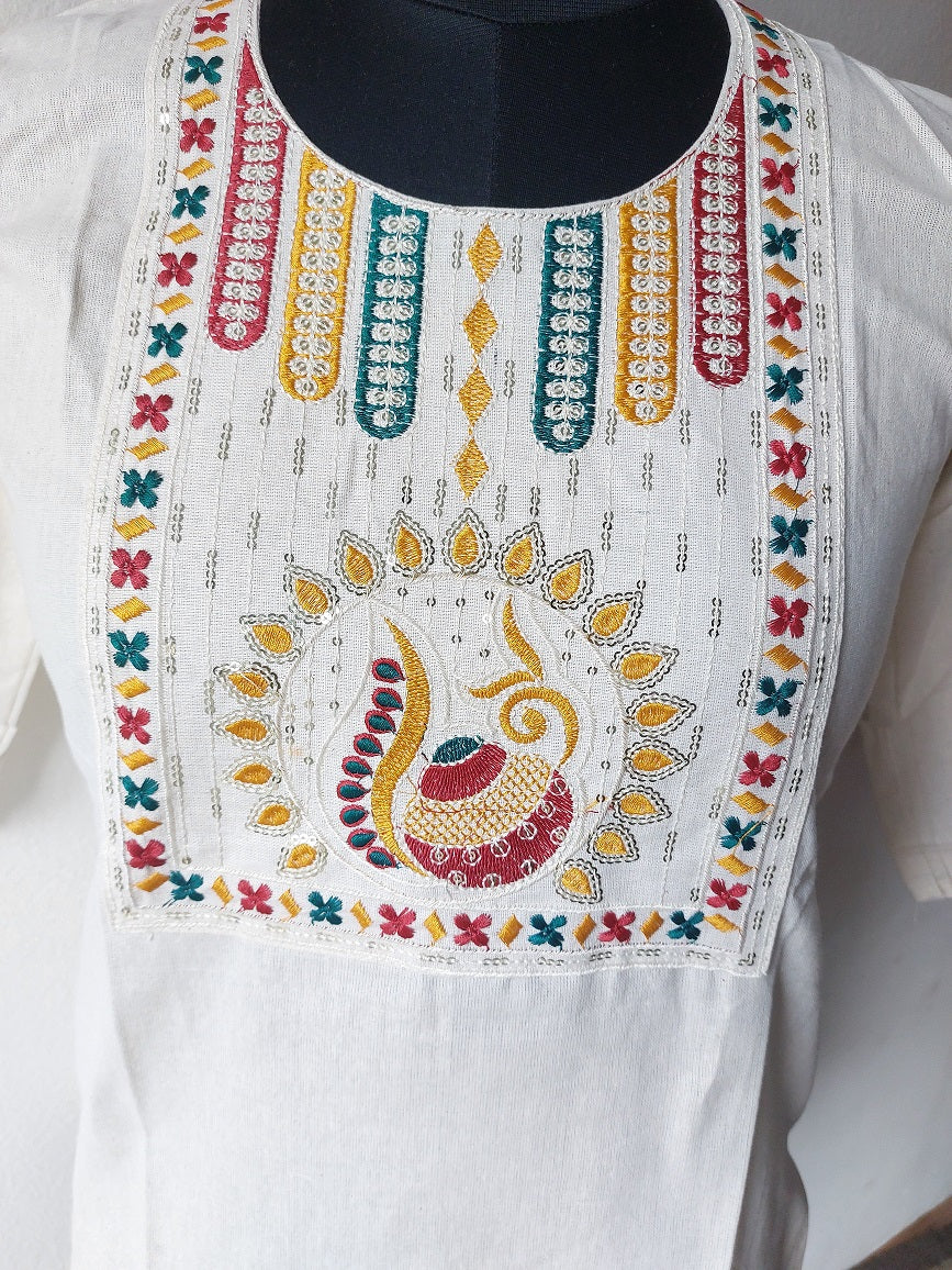 Khadi Drum Short Kurti